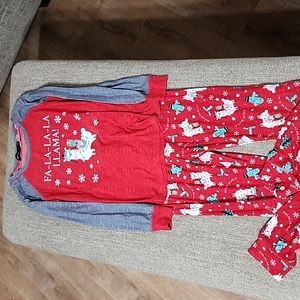 Merry Lane Llama Pajamas